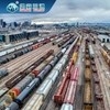 5000 Kontainer/Tahun Rail Freight Forwarder Dari China Ke Rusia Polandia Jerman