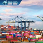 DDU 20ft 40ft Container Sea Freight Forwarder Dari Cina Ke Amerika Serikat Prancis Inggris Eropa