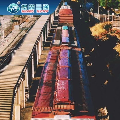 International Shipping Rail Freight Forwarder Dari China Ke Rusia Polandia Jerman